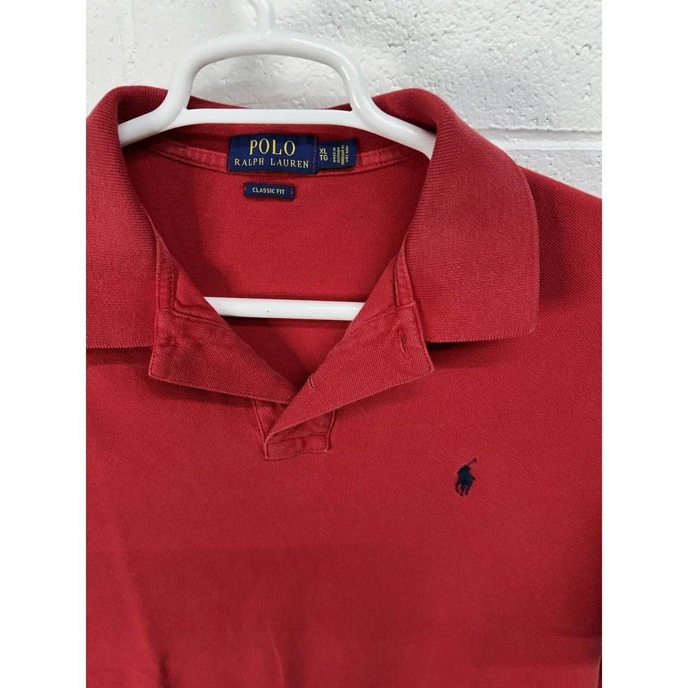 POLO Ralph Lauren Classic Fit Red Polo Shirt / Men's XL